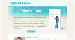 Desktop Screenshot of katrinafirlik.com